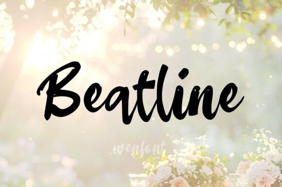 Beatline: The Perfect Script Font for Polished Branding