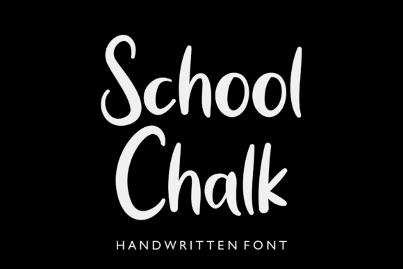 Bring Handwritten Charm to Your Creations with School Chalk
