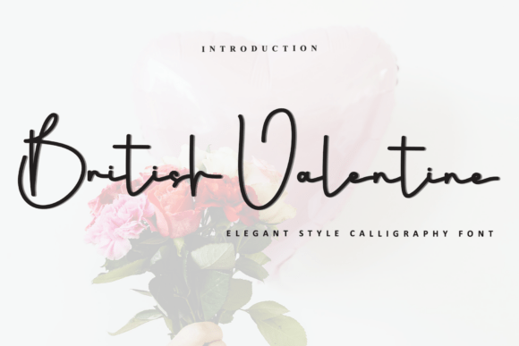 British Valentine: A Premium Font for Elegant Web Design
