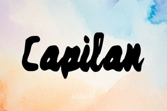 Capilan: A Font for Bold and Lively Campaigns