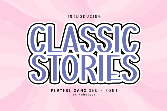 Classic Stories: A Handwritten Font for Web Design