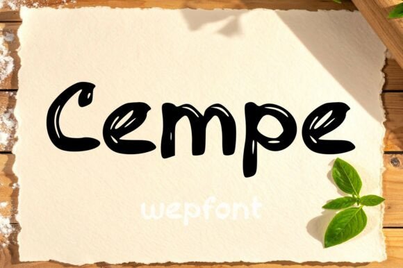 Discover Cempe: A Font for Enchanting Editorial Design