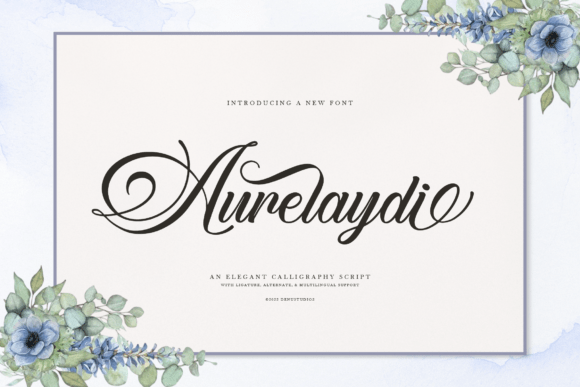Elevate Your Editorial Design with Aurelaydi Font