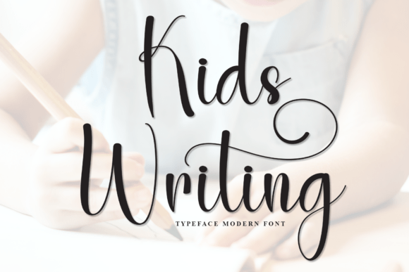 Elevate Your Web Design with Kids Writing Font