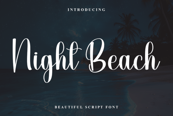 Enhance Your Brand with Night Beach Font