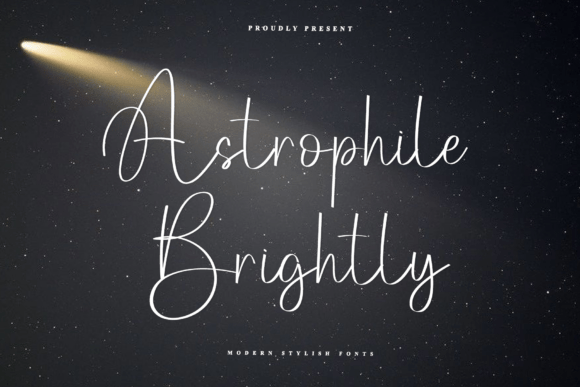 Enhance Your Campaign with Astrophile Brightly Font