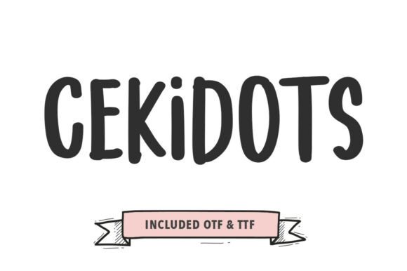 Introducing Cekidot: A Bold and Stylish Script Font