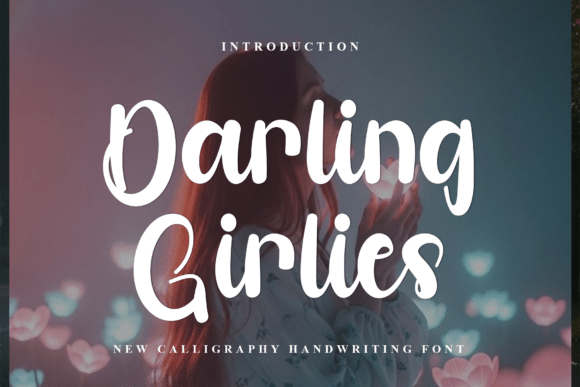 Introducing Darling Girlies: A Bold and Friendly Display Font