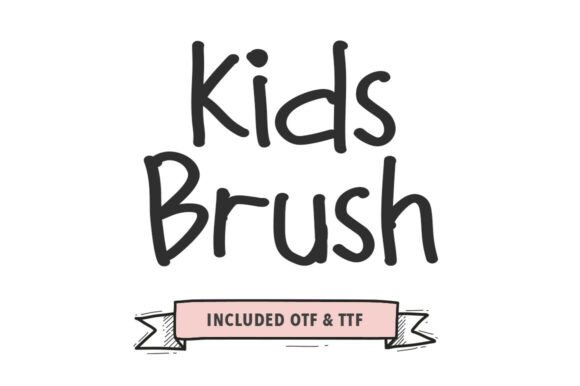 Introducing Kids Brush: A Bold and Stylish Script Font