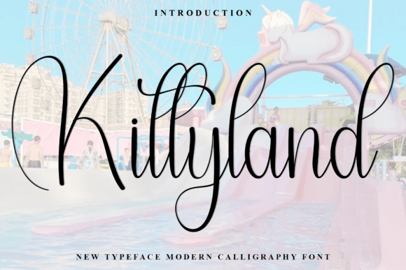Introducing Kittyland: A Graceful Script Font for Elegant Publishing