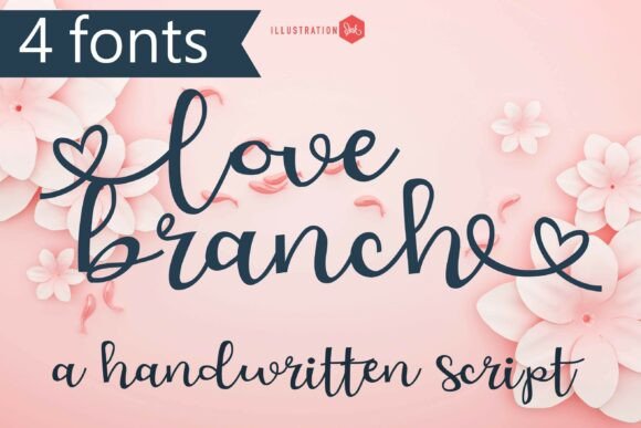 Love Branch: A Font for Elegant Web Design