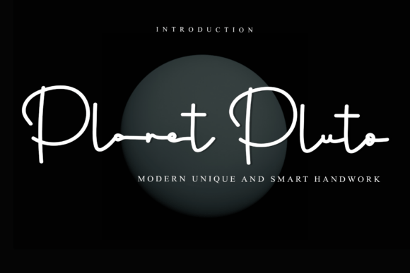 Planet Pluto: A Festive Typeface for Editorial Charm