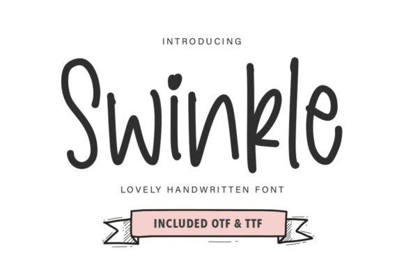 Swinkle: A Whimsical Font for Handmade Creations