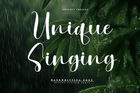 Transform Your Brand with Unique Singing Font