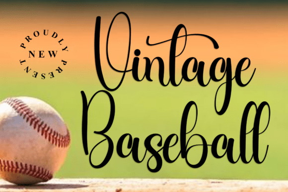 Vintage Baseball: A Font for Creative and Engaging Campaigns