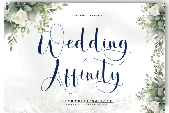 Wedding Affinity: A Handwritten Font for Elegant Web Design