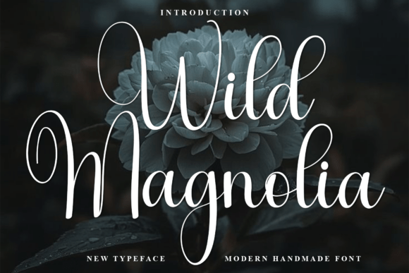 Wild Magnolia: A Festive and Merry Typeface for Makers