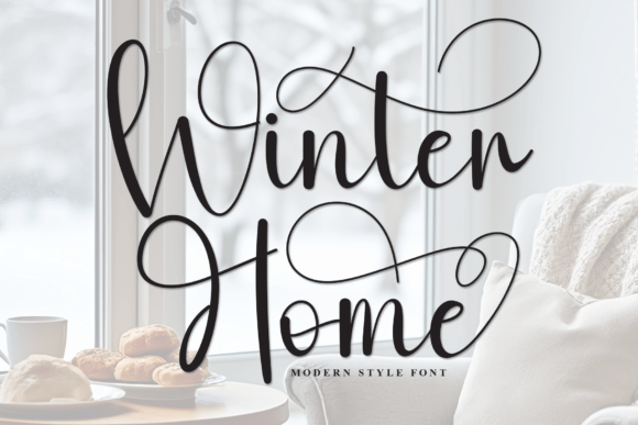 Winter Home: A Graceful Display Font for Modern Web Design