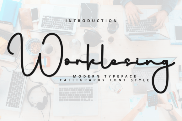 Worklesing: Elevate Your Brand with This Elegant Script Font